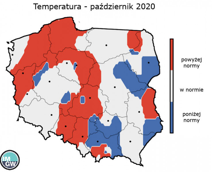 IMGW: jest prognoza pogody na październik!