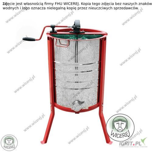 Miodarka 3 ramkowa uniwersalna PROMOCJA ręczna wzmocniona
