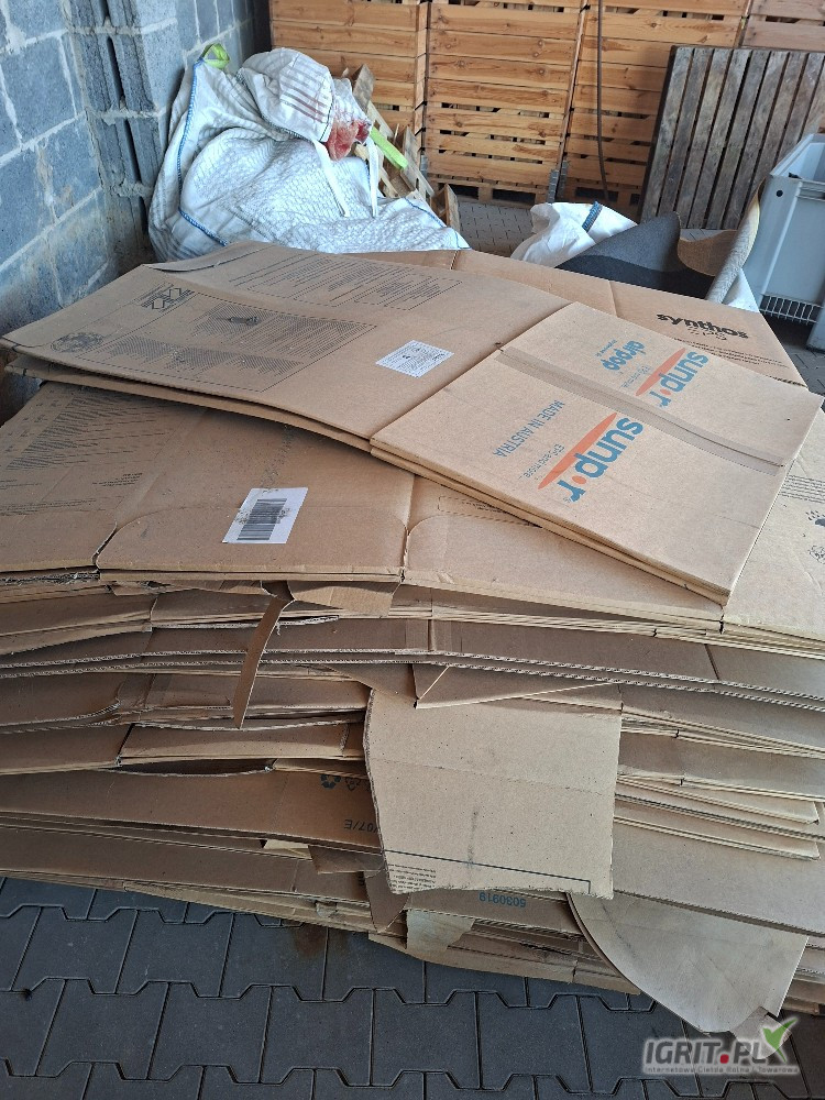 Sprzedam kartonboxy o pojemności 1 tona kapusty. Wyprzedaje końcówke które mi pozostały. Z nadrukiem cena 20 zł ilość 42. Nowe...