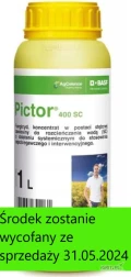 Sprzedam środek PICTOR 400SC 1L  w dobrej cenie. Zapraszam do kontaktu 575500083 lub na stronę sklepu www.planter.pl