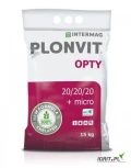 PLONVIT OPTY 20/20/20+mikro worki 15kg. Cena 230 zł brutto (z VAT) Jeden z najczęściej stosowanych nawozów dolistnych we wszystkich...
