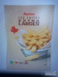 Frytka mrożona 9/18 extra larges belgijskiej firmy fresh-frozen. która produkuje dla Auchan Francja . Produkt jak na zdjęciu nie obecny w...