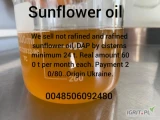 Olej słonecznikowy- techniczny słonecznikowy sprzedamy na EXW Ukraina centralna. Cena 830 USD t na kole platne-dokumenty celne w ciągu...