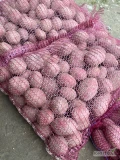 Sprzedam ziemniaki czerwone odmiana balitic rosa ,kaliber4,5+ worek szyty 10kg,big bag