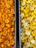 Oferujemy do suszenia skórki po wyciskaniu soku z cytrusów: cytryna, pomarańcza, mandarynka, limonka, grejpfrut. Ilości około 10-15 ton...