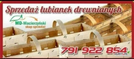 Sprzedam Nowe Łubianki Drewniane 2-3kg Idealne do Truskawek , Borówek itp. Zapraszam