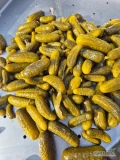 Sprzedam ogórki kiszone beczkowe 5-11 odmiana Allianz ogórki z własnej plantacj około 5t. Cena 7zł
