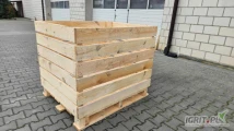Sprzedam nowe skrzyniopalety o wymiarach 120x100x90. Skrzyniopalety na płozach deska czterostronnie heblowana zbijana gwoździami...