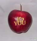 Jabłka walentynkowe!
