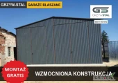 Garaż Blaszany /MAGAZYN/Wiata Garażowa Blaszana / Hala – GRZYWSTAL
