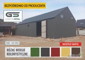 GARAŻ BLASZANY | WIATA GARAŻOWA | HALA BLASZANA | BLASZAK NA MASZYNY | MAGAZYN ROLNICZY | HALA | ZADASZENIE NA MASZYNY 
