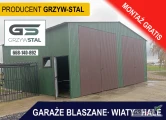 Garaż Blaszany |Wiata |Magazyn Rolniczy | Hala | - GRZYWSTAL
