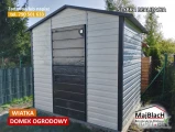 SOLIDNY GARAŻ BLASZANY | Blaszak - na narzędzia lub ogrodu – PROSTO OD PRODUCENTA!

