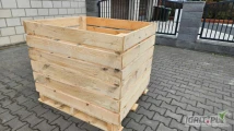 Sprzedam nowe skrzyniopalety 120x100x100 oraz 120x100x90 dostępne od ręki cena w zależności od wymiaru. Deska czterostronnie heblowana...