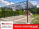 CARPORT - WIATA OTWARTA - Zadaszenie -Garaż Blaszany  – ROMSTAL*
