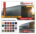 Garaż Blaszany |MAGAZYN + BRAMY |Wiata - Hala - Schowek – ROMSTAL*
