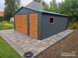 Garaże blaszane drewnopodobne - solidne, estetyczne, na wymiar! 
