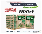 Ekologiczny PELLET GreenAge bezpośrednio od producenta Worki 15 KG - Sprzedaż Hurtowa
