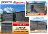 Wiata Gospodarcza Wiata / Wiata Śmietnikowa /Schowek/Magazyn- ROMSTAL*

