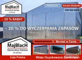 Garaż Blaszany Ocynkowany - Wiata - Hala - Magazyn -Garaże – Maj-Blach