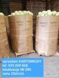 Sprzedam kartonboxy o wysokości ok. 180cm., na palete przemysłową. Tel. 693098868