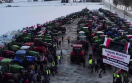 Rolnicy protestowali w Hrubieszowie