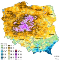 Największa susza jest w centrum Polski