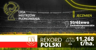 Jęczmień ozimy Valhalla – Nowy Rekord Polski 11,268 t/ha w technologii PROCAM