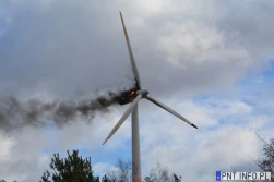 Wiatraki czasem płoną. Zwłaszcza, gdy wiatr jest silny