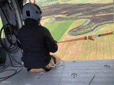 13 hektarów suchych łąk płonęło przy Biebrzańskim Parku Narodowym - ZDJĘCIA