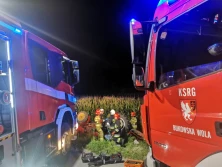 Mężczyzna zginął pod przewróconym ciągnikiem