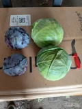 Witam sprzedam kapustę białą 3kg+ oraz kapustę czerwoną 1,5kg+ Kapusta ładna przedstawiona na zdjęciach. Zapraszam do kontaktu.