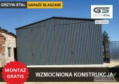 Garaż Blaszany /MAGAZYN/Wiata Garażowa Blaszana / Hala – GRZYWSTAL