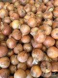 Sprzedam cebulę w kalibrze +8cm, na gastronomię idealna lub do obierania, twarda złota łuska ilości paletowe. 