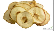 Jabłka suszone chips od producenta produkcja 01. 2026 r z gniazdem nasiennym oraz bez  