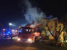 Spłonął ogromny kurnik - ptaków w środku nie było