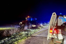 Pijany traktorzysta spowodował kolizję i... uciekł