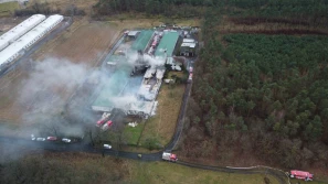 Spłonął kurnik w powiecie legnickim