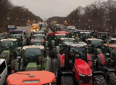 Niemieccy rolnicy protestowali w Berlinie