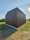 Garaż Brązowy |Konstrukcja|Magazyn| Wiata | Hala Stalowa - GRZYWSTAL