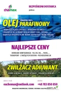 OLEJ PARAFINOWY - CZYSTY EUROPA - JAKOŚĆ FARMACEUTYCZNA 100% - LUZEM W BECZKACH 220L. CENA BRUTTO Z VAT 23%. TRANSPORT EXPRESS CALY KRAJ....