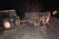 Dwie przyczepy i półtora promila...