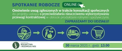 Spotkanie robocze: Łańcuch dostaw żywności