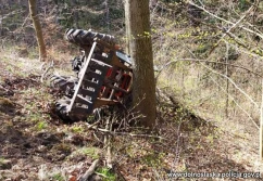 Zabrał ciągnik sąsiadce i pojechał na przejażdżkę...