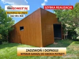 Garaż Blaszany 7x7 Drewnopodobny/ Wiata - |GARAŻE BLASZANE| - ROMSTAL*