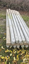 Sprzedam słupki betonowe długość 2,8m.