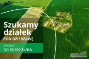 Szukamy działek rolnych i nie tylko w całej Polsce do dzierżawy wieloletniej o powierzchni powyżej 1,5 ha pod inwestycje...