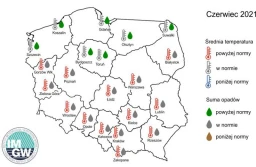 IMGW: czerwiec będzie ciepły, ale...