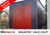 Garaż Blaszany - Magazyn Blaszany - Wiata - Hala - Romstal