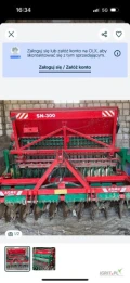 Sprzedam zestaw uprawowo siewny agromasz SN 300 nadbudowany brona talerzowa redlice talerzowe koła dociskające 535360945